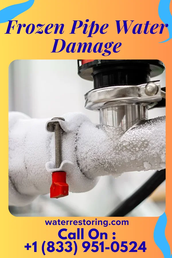 Frozen Pipe Water Damage in Palisades Park, NJ